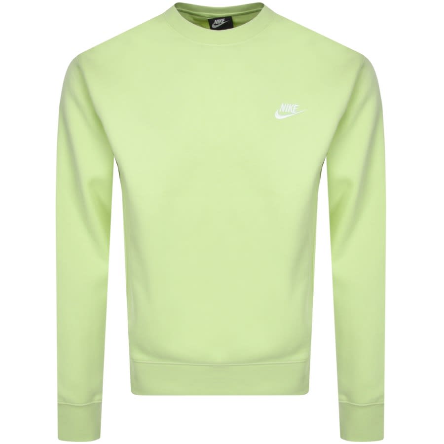 Alternative Image for ProductNike Crew Neck Club Sweatshirt Green1